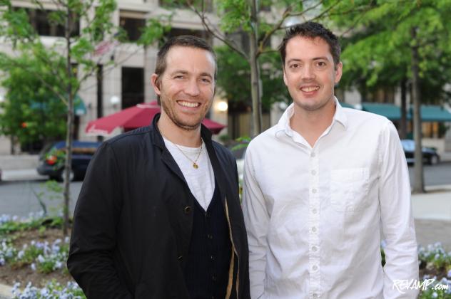 Rag & Bone�s Marcus Wainwright and David Neville celebrated the launch of the label's new Georgetown store at Penn Quarter's Fiola restaurant.